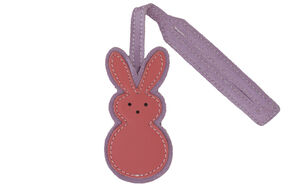 Pink Bunny Bag Charm